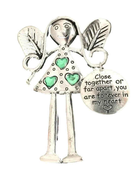 Crazy beautiful friends forever - angel ornament christmas gift