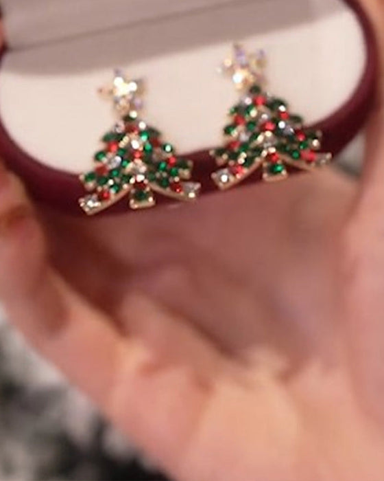 Christmas Tree Stud Earrings