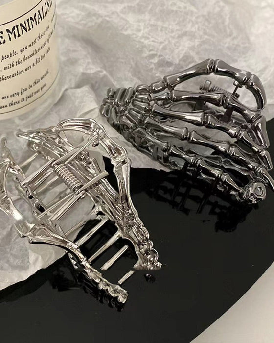 Skeleton claw hair clip