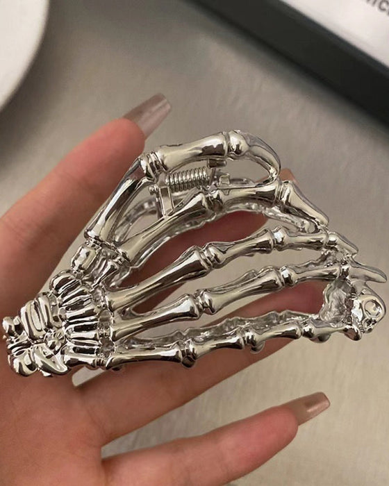 Skeleton claw hair clip