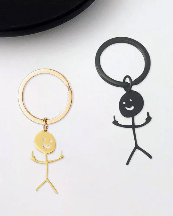 Funny Doodle Keychain