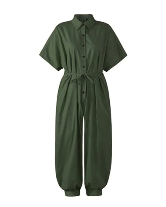 Årgång Flerfärgad Jumpsuit